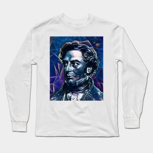 Robert Stephenson Portrait | Robert Stephenson Artwork 5 Long Sleeve T-Shirt